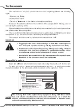 Preview for 5 page of Tatu Marchesan ROAT2 1700 Operator'S Manual