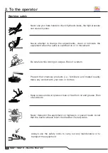 Preview for 8 page of Tatu Marchesan SDA3 Operator'S Manual