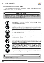 Preview for 10 page of Tatu Marchesan SDA3 Operator'S Manual