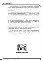 Preview for 3 page of TATU Marchesan RTA 6 Instruction Manual