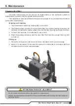 Preview for 119 page of TATU PD PLUS Operator'S Manual