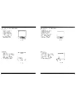 Preview for 5 page of Tatung B/W Video Monitor TBM-0903 Operating Instructions Manual