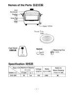 Preview for 2 page of Tatung TAC-20C User Instructions