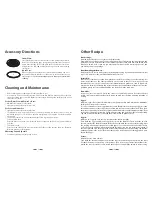 Preview for 6 page of Tatung TAC-3A User Instructions