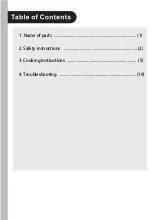 Preview for 2 page of Tatung TAF-44V-BL Instructions For Use Manual