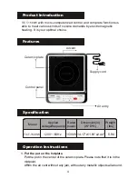 Preview for 5 page of Tatung TICT-1500W User Manual