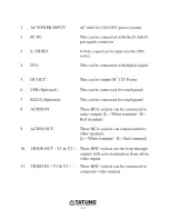 Preview for 12 page of Tatung TLM-1903 Operating Instructions Manual