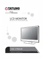 Preview for 1 page of Tatung TME43 User Manual