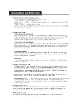 Preview for 11 page of Tatung TPAC-09K Instruction Manual