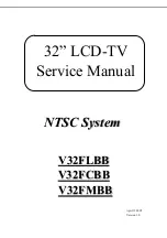 Tatung V32FCBB Service Manual preview