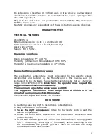 Preview for 3 page of TAU STERIL MINI AUTOMATIC Instructions For Use Manual