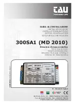 tau 300SA1 Installation Manual предпросмотр