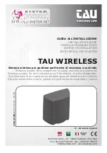 tau 900TWC Installation Manual preview