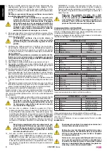 Предварительный просмотр 8 страницы tau ARM2000ENC Use And Maintenance Manual