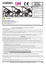 Preview for 16 page of tau ARM2000ENC Use And Maintenance Manual