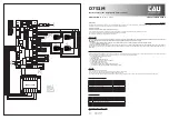 Preview for 3 page of tau D751M Installation Manual