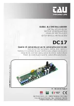 tau DC17 Installation Manual preview