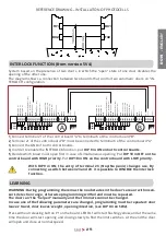 Preview for 25 page of tau DC19 Installation Manual