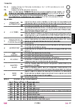 Preview for 47 page of tau K126MA Installation Manual