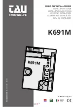 tau K691M Installation Manual preview