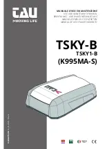 tau K995MA-S Use And Maintenance Manual preview