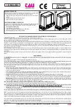 Preview for 7 page of tau MASTER12Q Use And Maintenance Manual