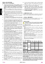 Preview for 12 page of tau RBLO-IL Use And Maintenance Manual