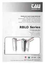 tau RBLO Series Use And Maintenance Manual preview