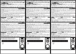 Preview for 2 page of tau SLIM-R Series Operation And Adjustments