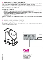 Предварительный просмотр 36 страницы tau SPEED Use And Maintenance Manual