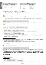 Preview for 10 page of tau ZIPPO Series Use And Maintenance Manual