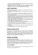 Preview for 3 page of Tauras TV3K-TXT Service Manual