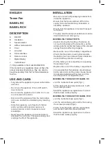 Preview for 6 page of Taurus Alpatec Babel RC Manual