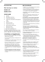 Preview for 26 page of Taurus Alpatec Babel RC Manual