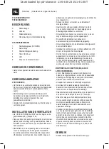 Preview for 19 page of Taurus Alpatec FRESKO INVISIBLE Instructions For Use Manual