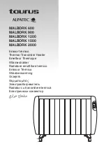 Preview for 1 page of Taurus Alpatec MALBORK 600 Manual