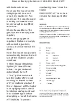 Preview for 15 page of Taurus Alpatec Tropicano Gas Compact Instructions For Use Manual