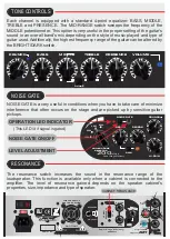 Предварительный просмотр 9 страницы Taurus Amplification SH 7 APOGEE Plus Owner'S Manual