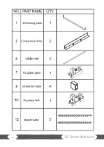 Preview for 12 page of Taurus 3D Smith Machine Assembly And Operating Instructions Manual