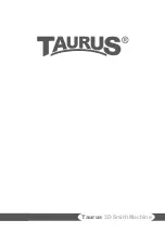 Preview for 36 page of Taurus 3D Smith Machine Assembly And Operating Instructions Manual