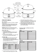 Preview for 2 page of Taurus 987360 Manual