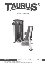 Taurus ABDUCTOR AND ADDUCTOR IT95 Owner'S Manual preview