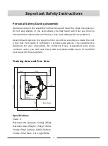 Предварительный просмотр 4 страницы Taurus ABDUCTOR AND ADDUCTOR IT95 Owner'S Manual