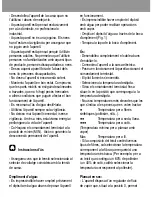 Предварительный просмотр 9 страницы Taurus Adria 1400 Instruction Manual