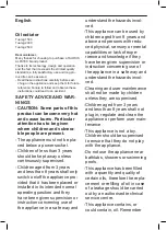 Preview for 10 page of Taurus ALPATEC ALPATEC TUAREG 2000 Manual