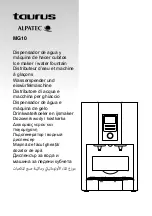 Taurus ALPATEC MG10 Manual preview