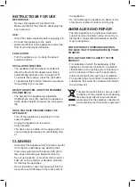 Предварительный просмотр 14 страницы Taurus ALPATEC PONENT 16C ELEGANCE Manual