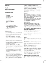 Preview for 5 page of Taurus AROA PREMIUM Manual