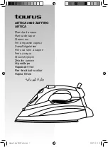 Taurus ARTICA 2800 ZAFFIRO Manual preview
