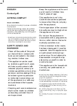 Preview for 8 page of Taurus ASTERIA COMPLET Manual